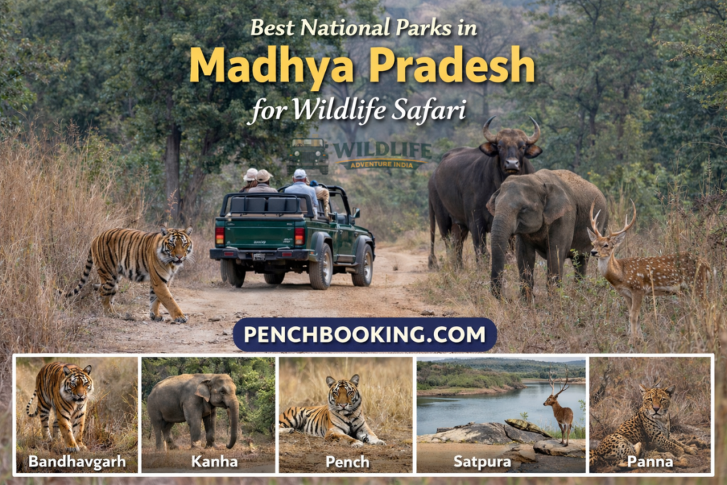 Best National Parks in Madhya Pradesh for Wildlife Safari