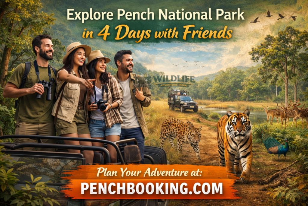 Explore Pench National Park in 4 Days with Friends
