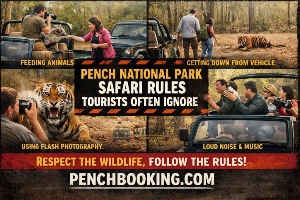 Pench National Park Safari Rules Tourists Often Ignore