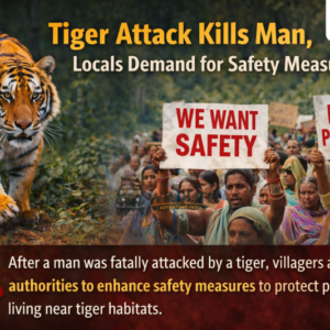 Tiger Attack Kills Man, Villagers Call for Safety Measures