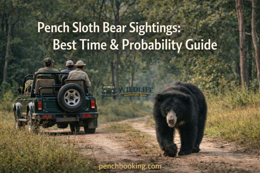 Pench Sloth Bear Sightings: Best Time & Probability Guide
