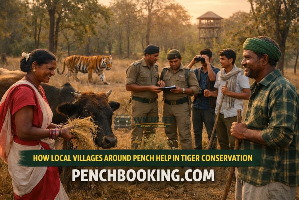 How Local Villages Around Pench Help in Tiger Conservation