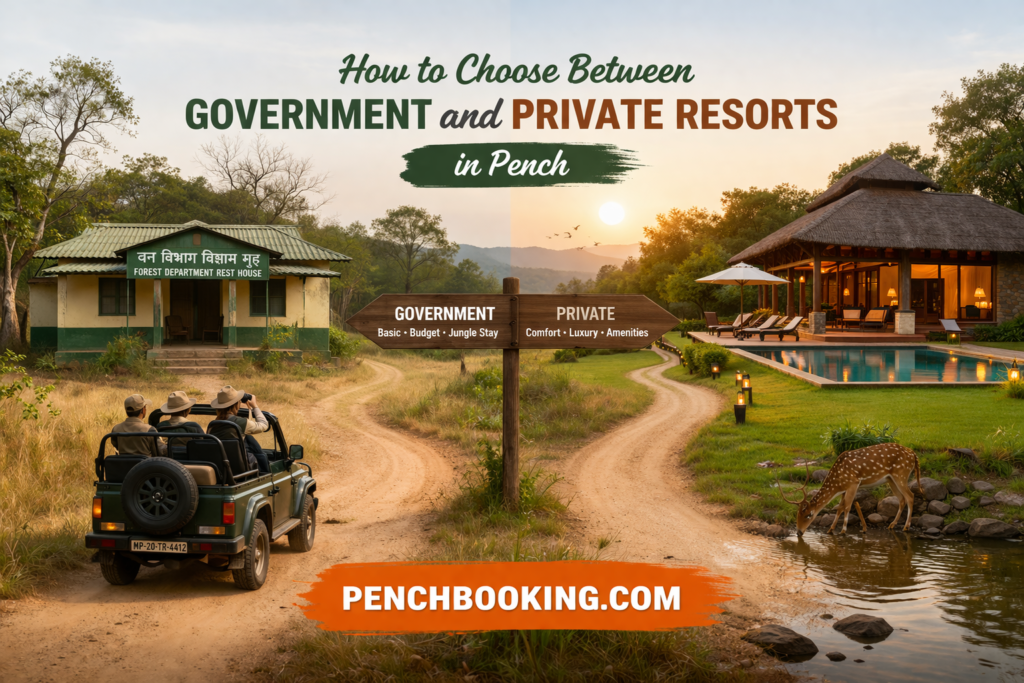 How to Choose Between Government and Private Resorts in Pench