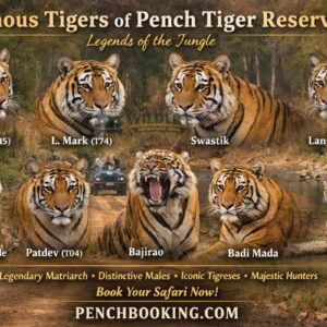 List of Famous Tigers in Pench Tiger Reserve