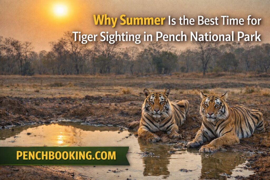 Why Summer Is the Best Time for Tiger Sighting in Pench National Park