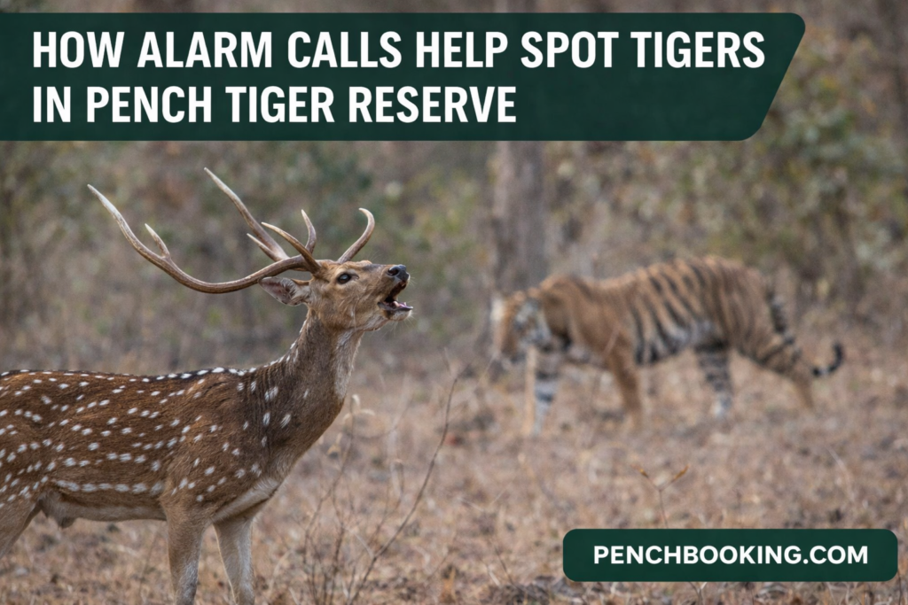 How Alarm Calls Help Spot Tigers in Pench Tiger Reserve