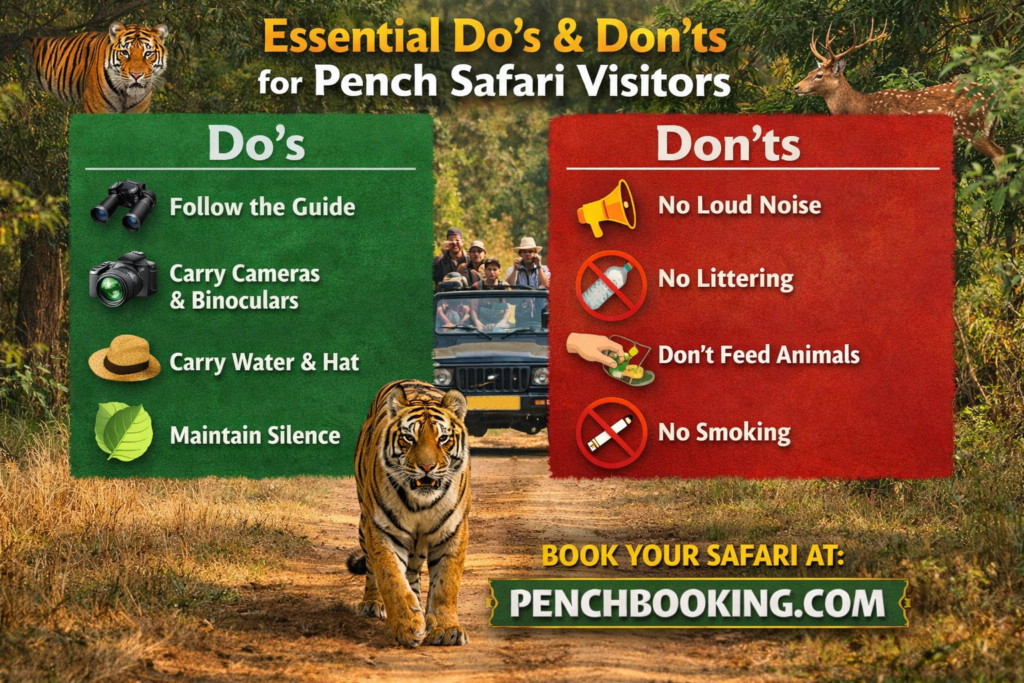 Essential Do’s and Don’ts for Pench Safari Visitors