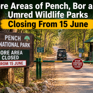 Core Areas of Pench, Bor and Umred Wildlife Parks Closing From 15 June
