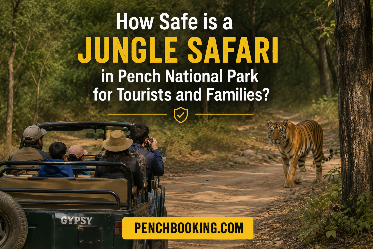 How Safe is a Jungle Safari in Pench National Park for Tourists and Families?