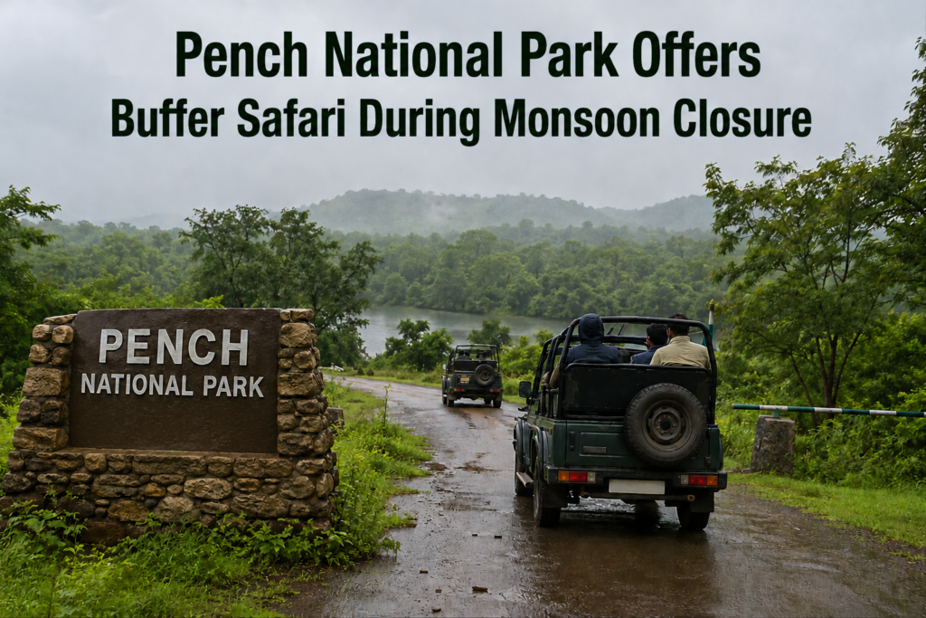 Pench National Park Offers Buffer Safari During Monsoon Closure