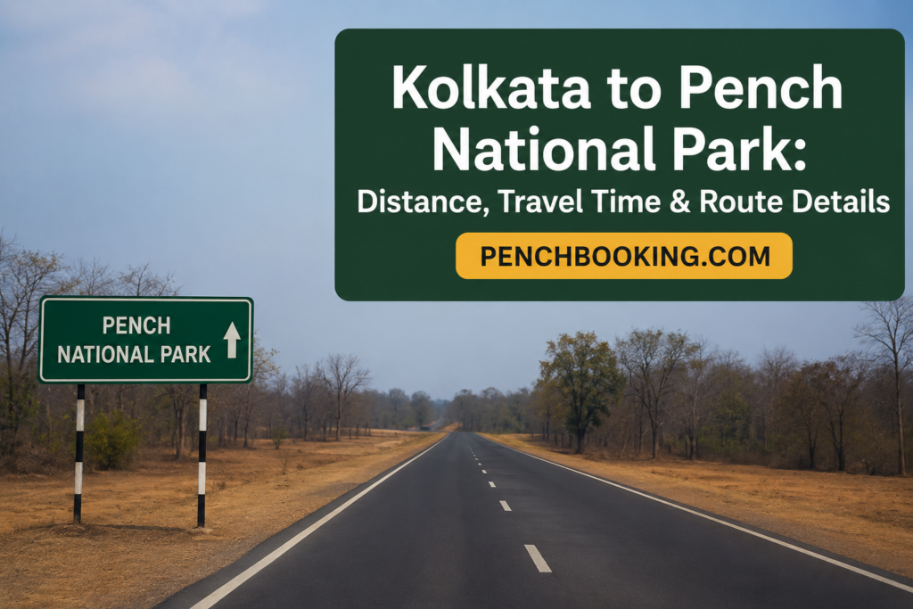 Kolkata to Pench National Park Distance, Travel Time & Route Details