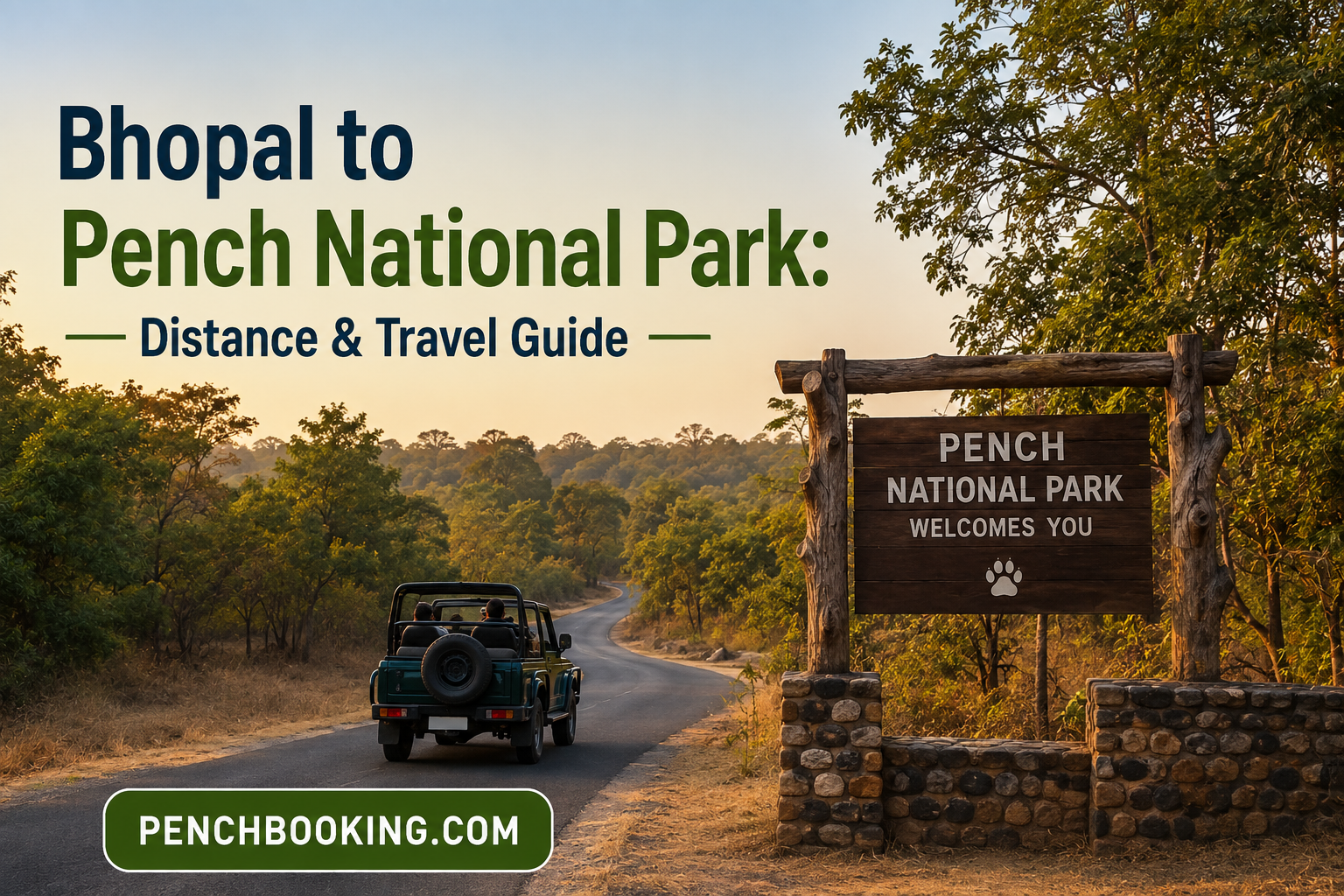 Bhopal to Pench National Park: Distance &amp; Travel Guide 